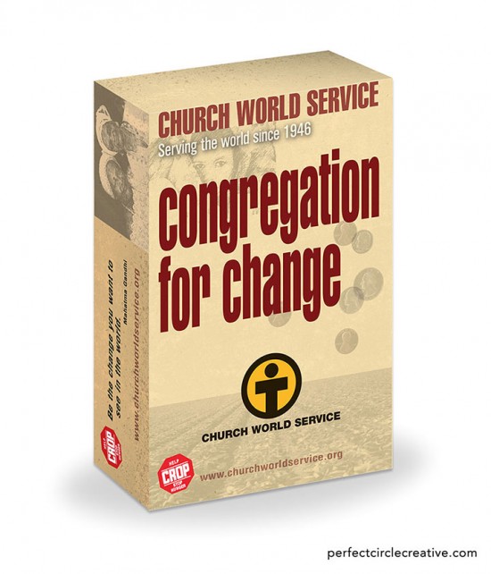 Package design for Church World Service.
